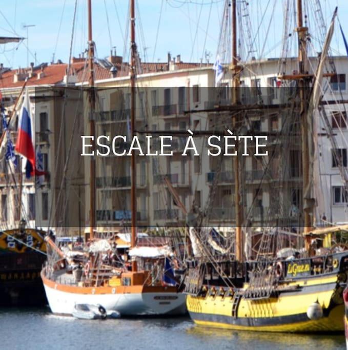 Beau Duplex Vue Mer - Terrasse - Garage - Wifi Sète Eksteriør bilde